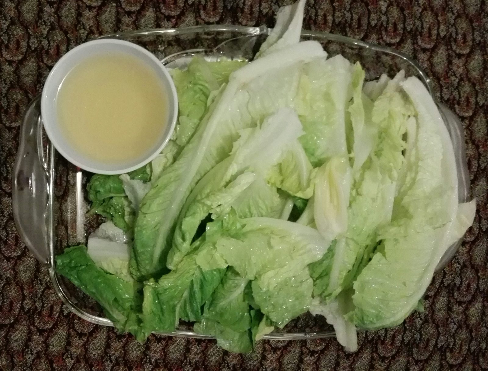 Kahou sekanjabin, la romaine au sirop de menthe
